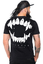 T-shirt Octagon Teeth black