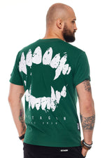 T-shirt Octagon Zęby bottle groen
