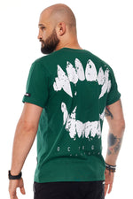T-shirt Octagon Zęby bottle groen