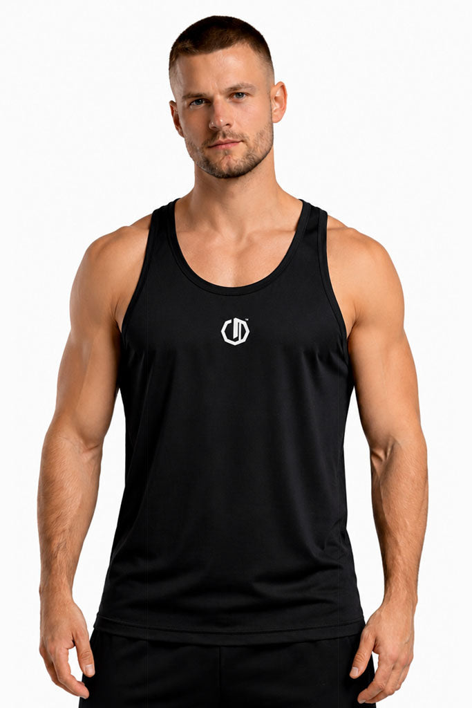 Tanktop Legion Octagon Small Logo zwart/wit