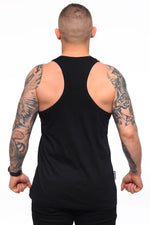 Tanktop Octagon Small Logo zwart