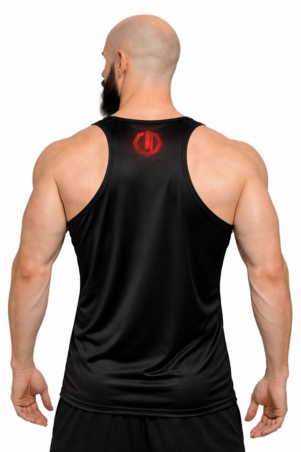 Tanktop Legion Octagon sportowy Conquest zwart/rood