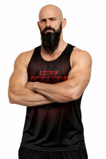 Tanktop Legion Octagon sportowy Conquest zwart/rood