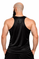 Tanktop Legion Octagon sportowy Grunge zwart/grijs