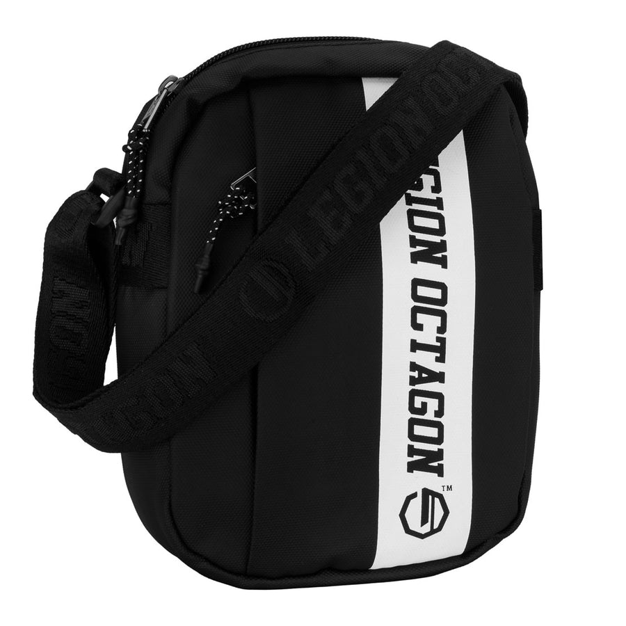 Torebka saszetka na ramię Legion Octagon Line black/white